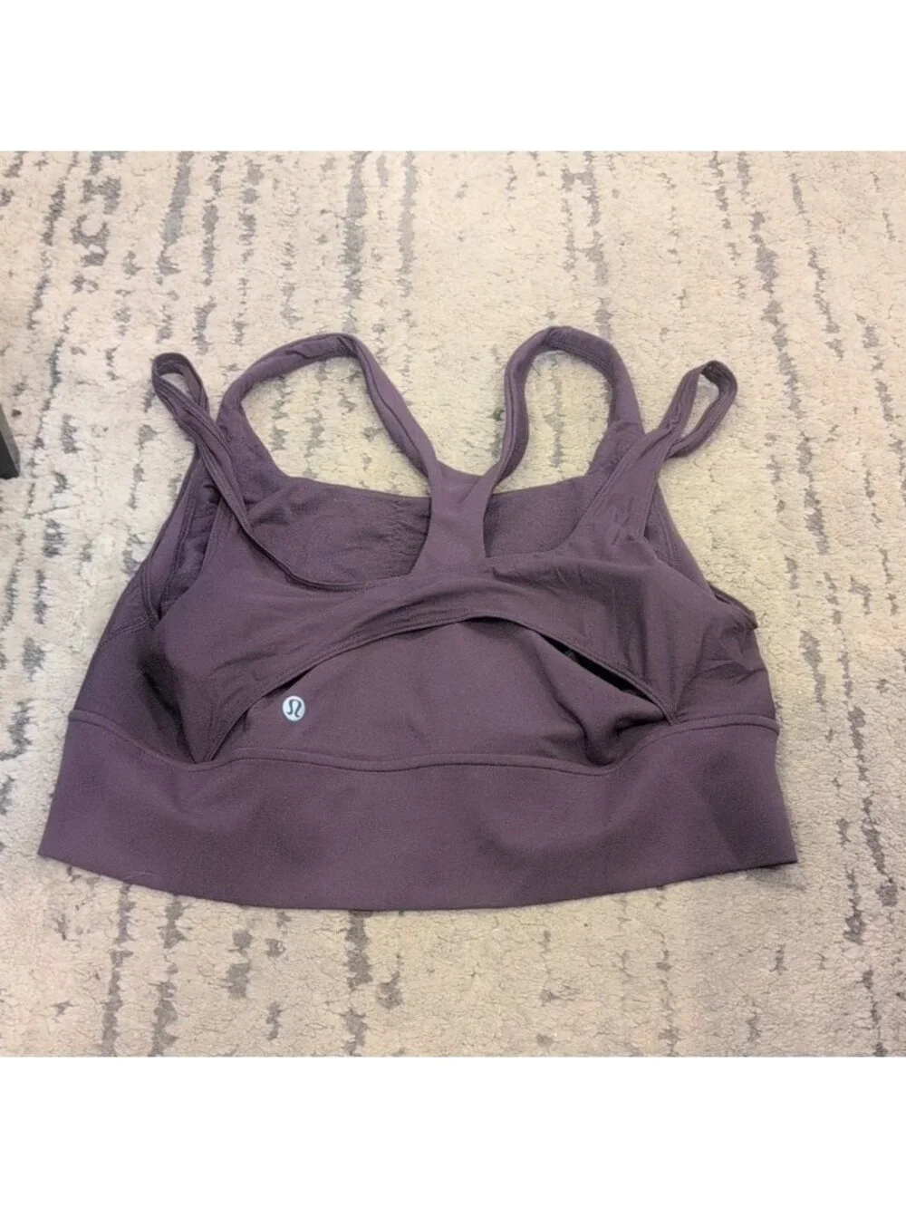 Lululemon Wunder Train Mesh Racerback Bra Tank GPTH Grape Thistle Purple